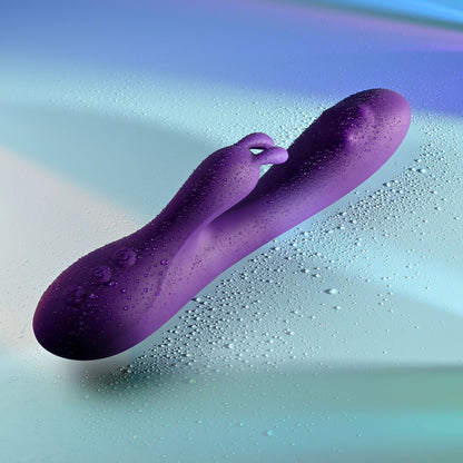 Playboy Pleasure ON REPEAT - Purple 19.7 cm Rabbit Vibrator