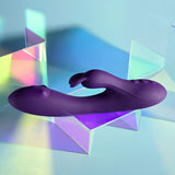 Playboy Pleasure ON REPEAT - Purple 19.7 cm USB Rechargeable Rabbit Vibrator - Image 6