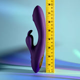 Playboy Pleasure ON REPEAT - Purple 19.7 cm USB Rechargeable Rabbit Vibrator - Image 8