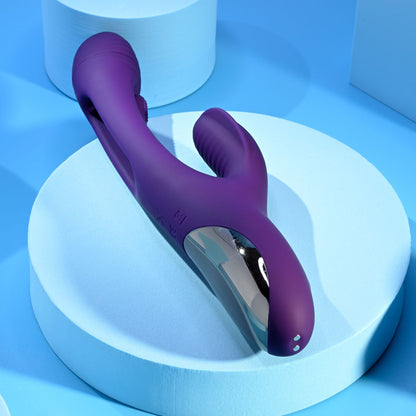 Playboy Pleasure THE THRILL - Purple 24.4 cm Rabbit Vibrator