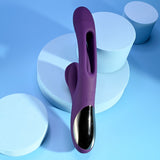 Playboy Pleasure THE THRILL - Purple 24.4 cm USB Rechargeable Rabbit Vibrator - Image 5
