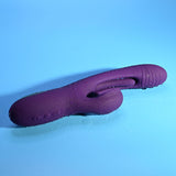 Playboy Pleasure THE THRILL - Purple 24.4 cm USB Rechargeable Rabbit Vibrator - Image 7
