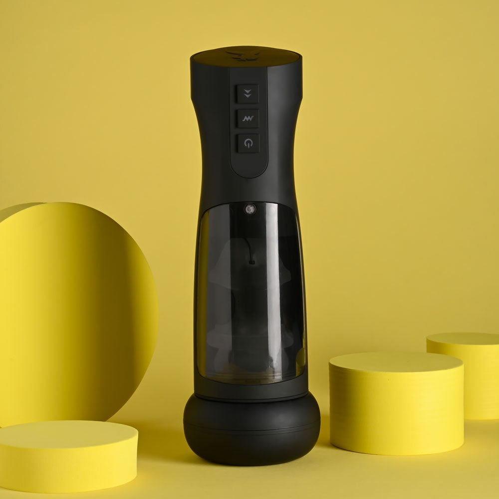 Playboy Pleasure END GAME - Vibrating & Self Sanitising Stroker