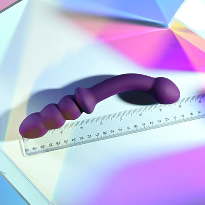 Playboy Pleasure THE SEEKER - Purple 20.3 cm Double Ended Vibrator