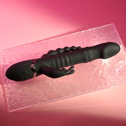 Playboy Pleasure BIG BUNNY ENERGY - Black 26.2 cm Rabbit Vibrator