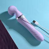 Playboy Pleasure VIBRATO - Lavender 24 cm USB Rechargeable Massage Wand - Image 8