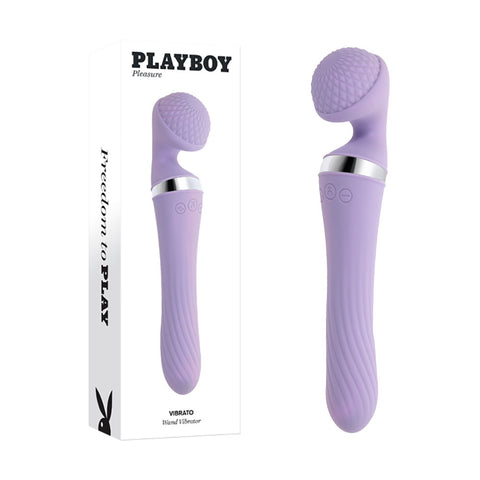 Playboy Pleasure VIBRATO - Lavender 24 cm USB Rechargeable Massage Wand - Image 1