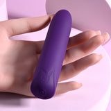 Playboy Pleasure ONE & ONLY - Purple 12 cm USB Rechargeable Bullet - Image 6
