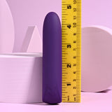 Playboy Pleasure ONE & ONLY - Purple 12 cm USB Rechargeable Bullet - Image 8
