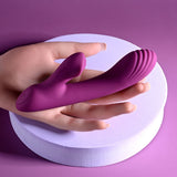 Playboy Pleasure BITTY BUNNY - Purple 14.7 cm USB Rechargeable Rabbit Vibrator - Image 7