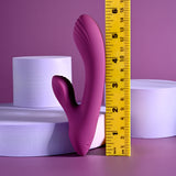 Playboy Pleasure BITTY BUNNY - Purple 14.7 cm USB Rechargeable Rabbit Vibrator - Image 8