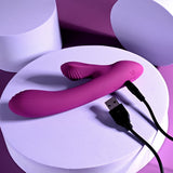 Playboy Pleasure BITTY BUNNY - Purple 14.7 cm USB Rechargeable Rabbit Vibrator - Image 9