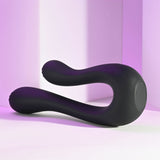 Playboy Pleasure THE SWAN - Black USB Rechargeable Dual Ended Vibrator - Image 5