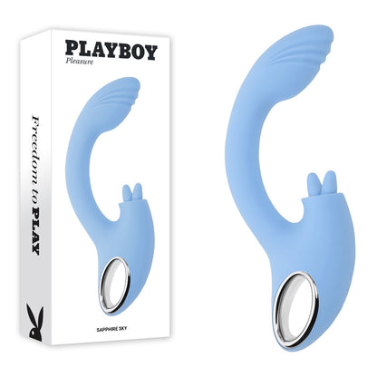 Playboy Pleasure SAPPHIRE SKY - Blue 21.6 cm Vibrator