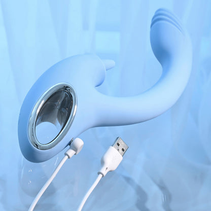 Playboy Pleasure SAPPHIRE SKY - Blue 21.6 cm Vibrator