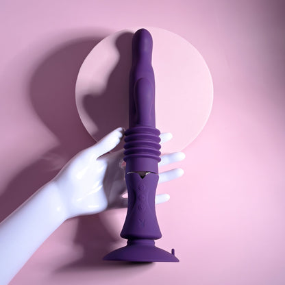 Playboy Pleasure HOPPY ENDING - Purple Thrusting Rabbit Vibrator