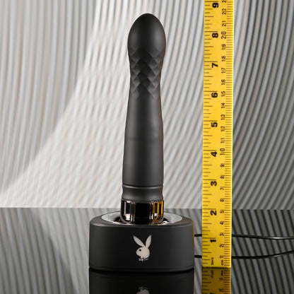 Playboy Pleasure PLEASURE ZONE - Black 21.4 cm Rechargeable Vibrator