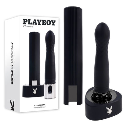 Playboy Pleasure PLEASURE ZONE - Black 21.4 cm Rechargeable Vibrator