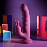 Playboy Pleasure FLUFFLE - Purple 19.7 cm USB Rechargeable Rabbit Vibrator - Image 2