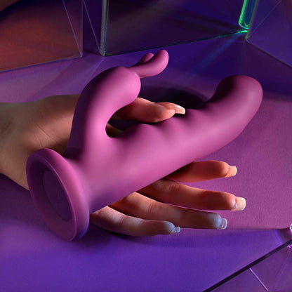 Playboy Pleasure FLUFFLE - Purple 19.7 cm Rabbit Vibrator