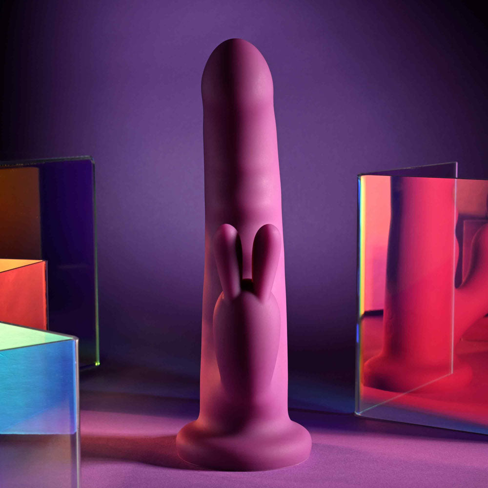Playboy Pleasure FLUFFLE - Purple 19.7 cm Rabbit Vibrator