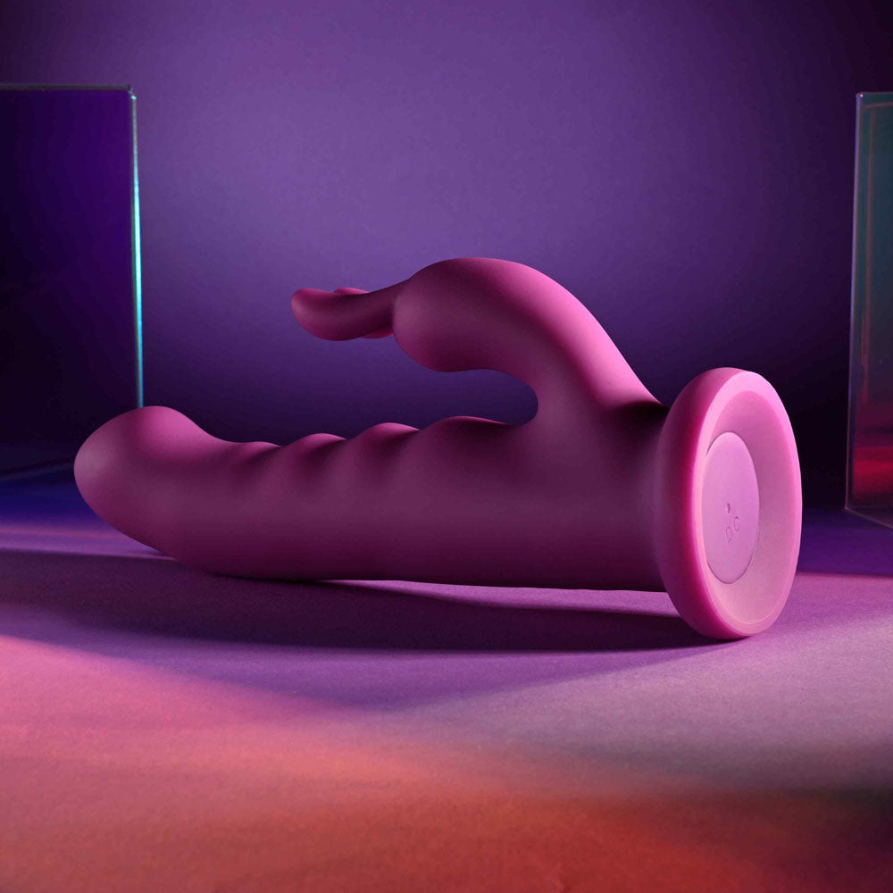 Playboy Pleasure FLUFFLE - Purple 19.7 cm Rabbit Vibrator