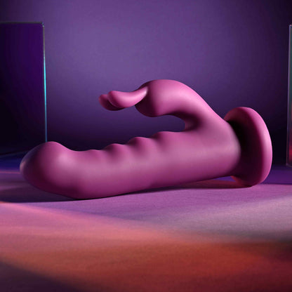 Playboy Pleasure FLUFFLE - Purple 19.7 cm Rabbit Vibrator