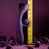 Playboy CURLICUE - Purple 23.5 cm USB Rechargeable Rabbit Vibrator - Image 8