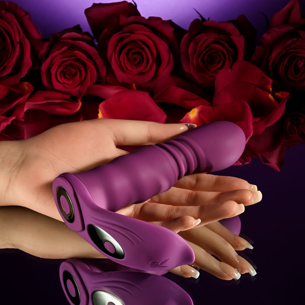 Playboy Pleasure MATCH PLAY - Pink with C-Ring Attachment