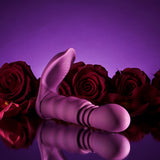 Playboy Pleasure MATCH PLAY - Pink USB Rechargeable with C-Ring Attachment - Image 7