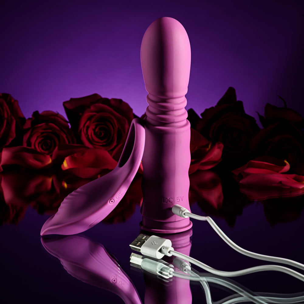 Playboy Pleasure MATCH PLAY - Pink with C-Ring Attachment