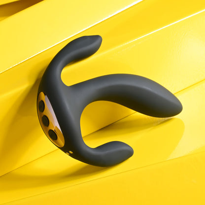 Playboy Pleasure TRIPLE THREAT - Black Triple Probe Vibrator