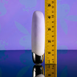 Playboy Pleasure BUNNY BUNCH - Pearl 11.3 cm USB Rechargeable Bullet - Image 8