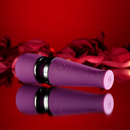 Playboy Pleasure Wand - MIC DROP Purple 11.4 cm Vibrating Mini