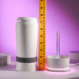 Playboy Pleasure TWIST & STROKE - White USB Rechargeable Heating Stroker with UV Cleaning - Image 8