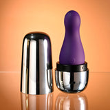 Playboy Pleasure THE JET SET - VIBRATOR - Purple 10.2 cm Vibrator with Self Charging Case - Image 4