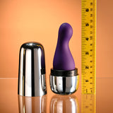 Playboy Pleasure THE JET SET - VIBRATOR - Purple 10.2 cm Vibrator with Self Charging Case - Image 8