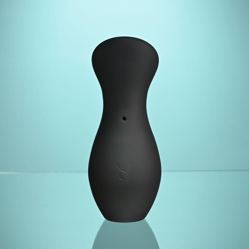 Playboy Pleasure THE JET SET - SUCKER - Black Sucking Stimulator