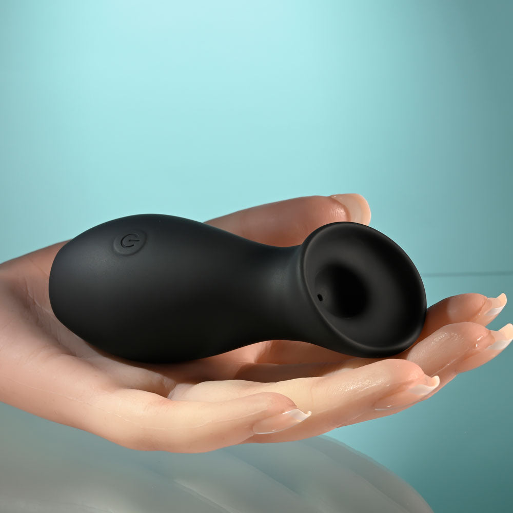 Playboy Pleasure THE JET SET - SUCKER - Black Sucking Stimulator