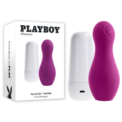 Playboy Pleasure THE JET SET - TAPPING - Purple Tapping Stimulator