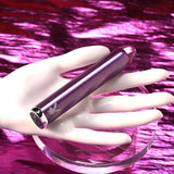 Playboy Pleasure AMETHYST - Purple 12.4 cm USB Rechargeable Glass Tipped Mini Vibrator - Image 7