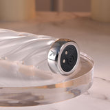 Playboy Pleasure IN A TWIST - White Glass 17.5 cm USB Rechargeable Vibrator - Image 3