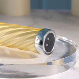 Playboy Pleasure TWIST OF FATE - Yellow Glass 17.5 cm USB Rechargeable Vibrator - Image 6