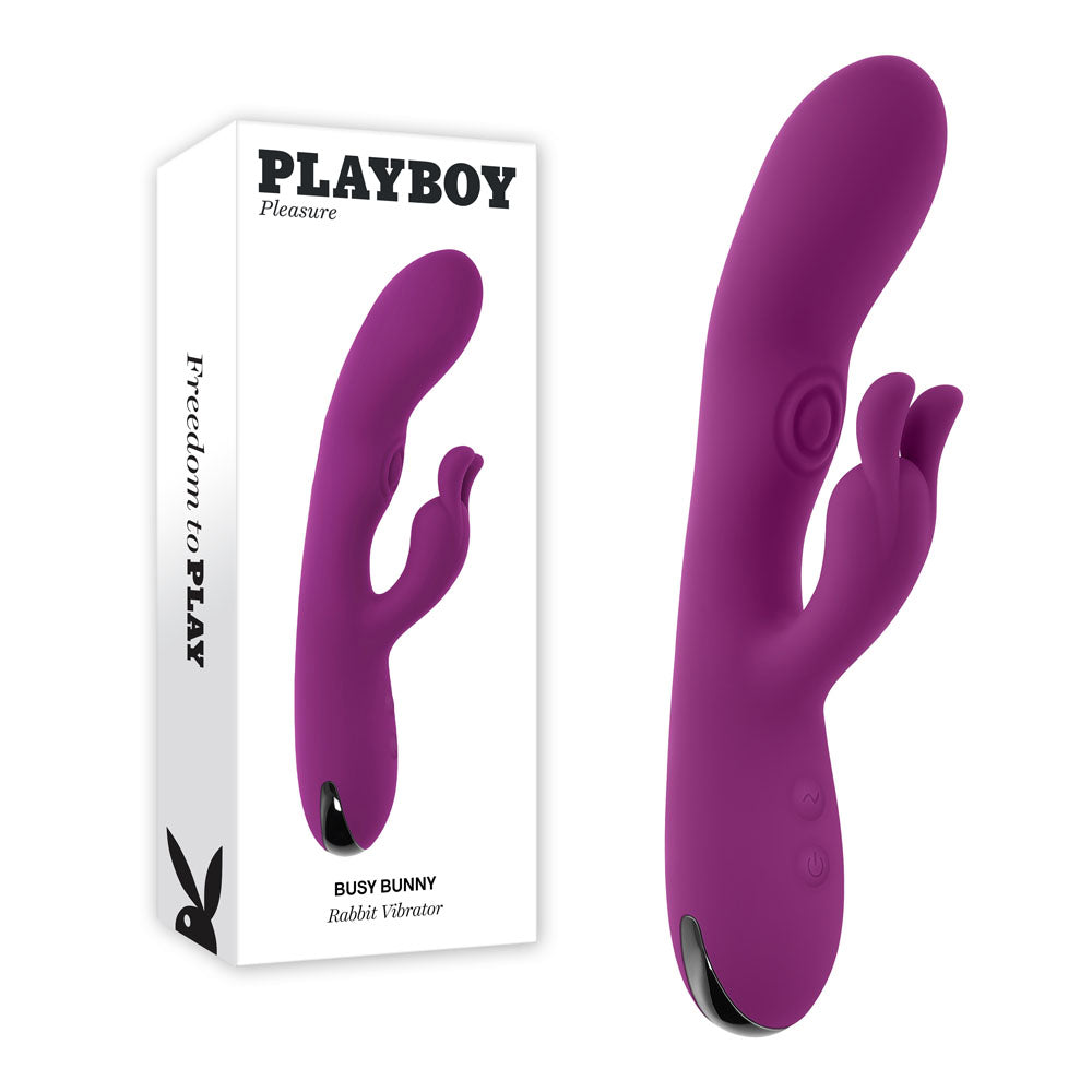 Playboy Pleasure BUSY BUNNY - Purple 22.6 cm