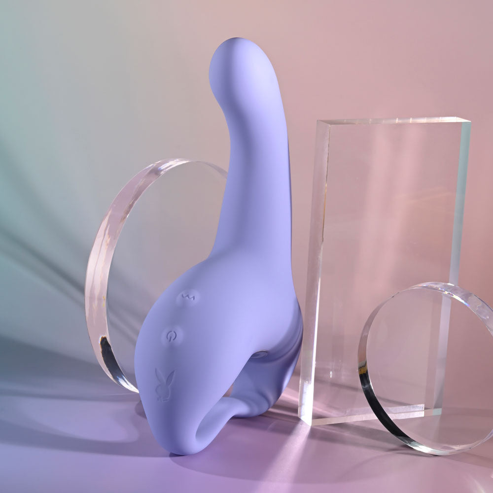 Playboy Pleasure NICE TO MEET YOU - Purple 19.5 cm Vibrator