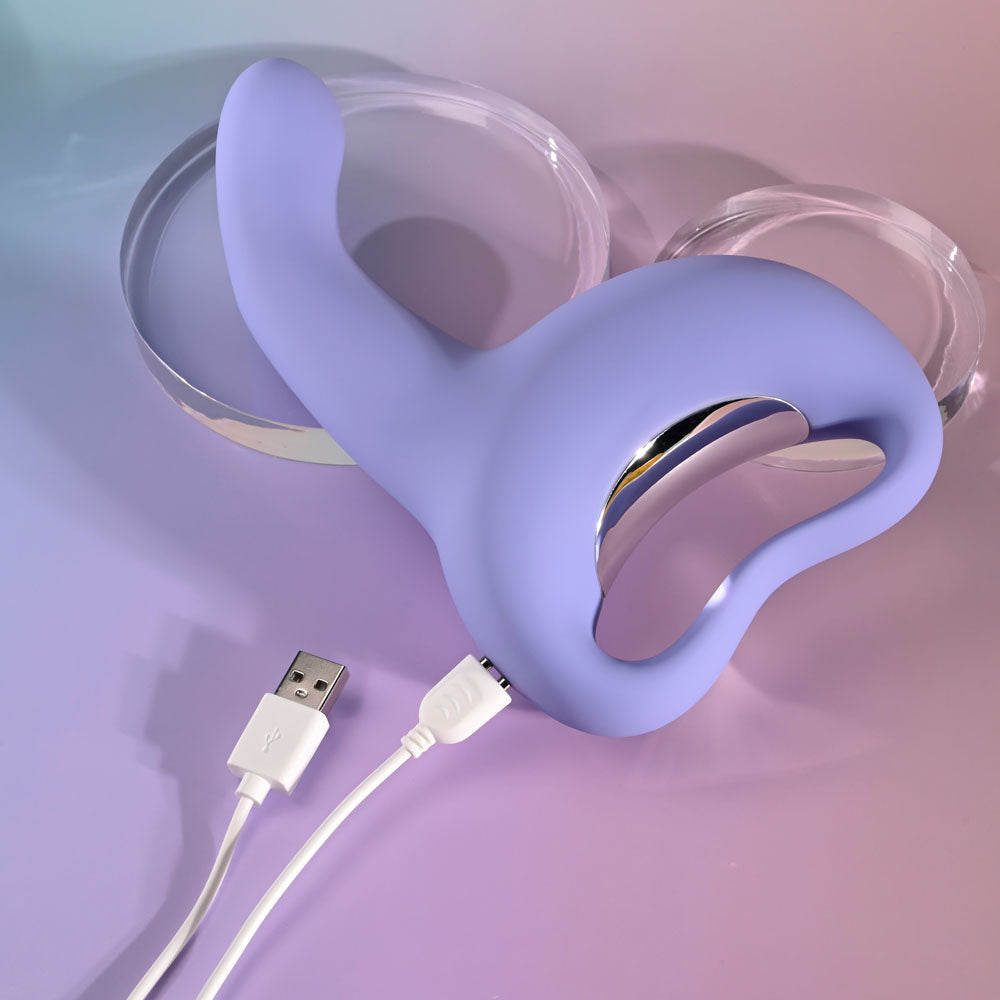 Playboy Pleasure NICE TO MEET YOU - Purple 19.5 cm Vibrator