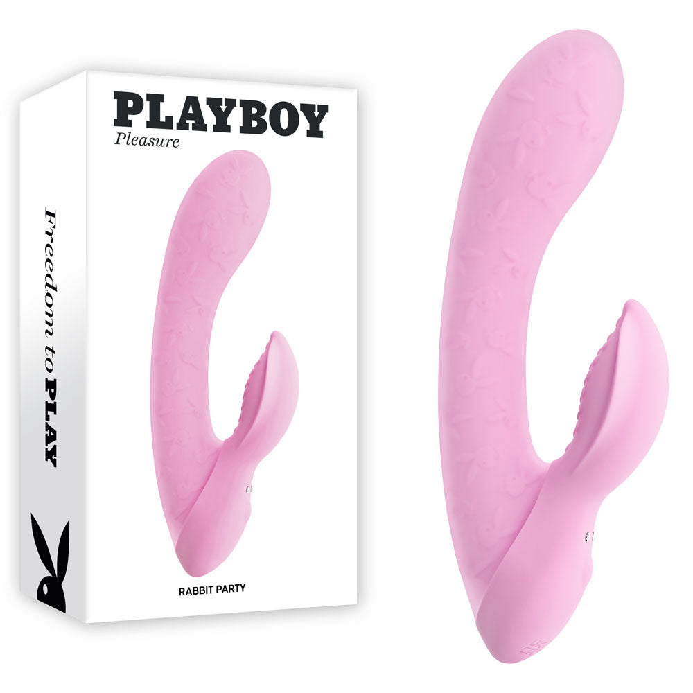 Playboy Pleasure RABBIT PARTY - Pink 15.2 cm Rabbit Vibrator