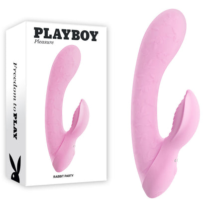 Playboy Pleasure RABBIT PARTY - Pink 15.2 cm Rabbit Vibrator