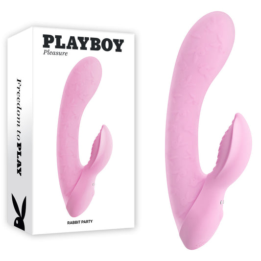 Playboy Pleasure RABBIT PARTY - Pink 15.2 cm Rabbit Vibrator