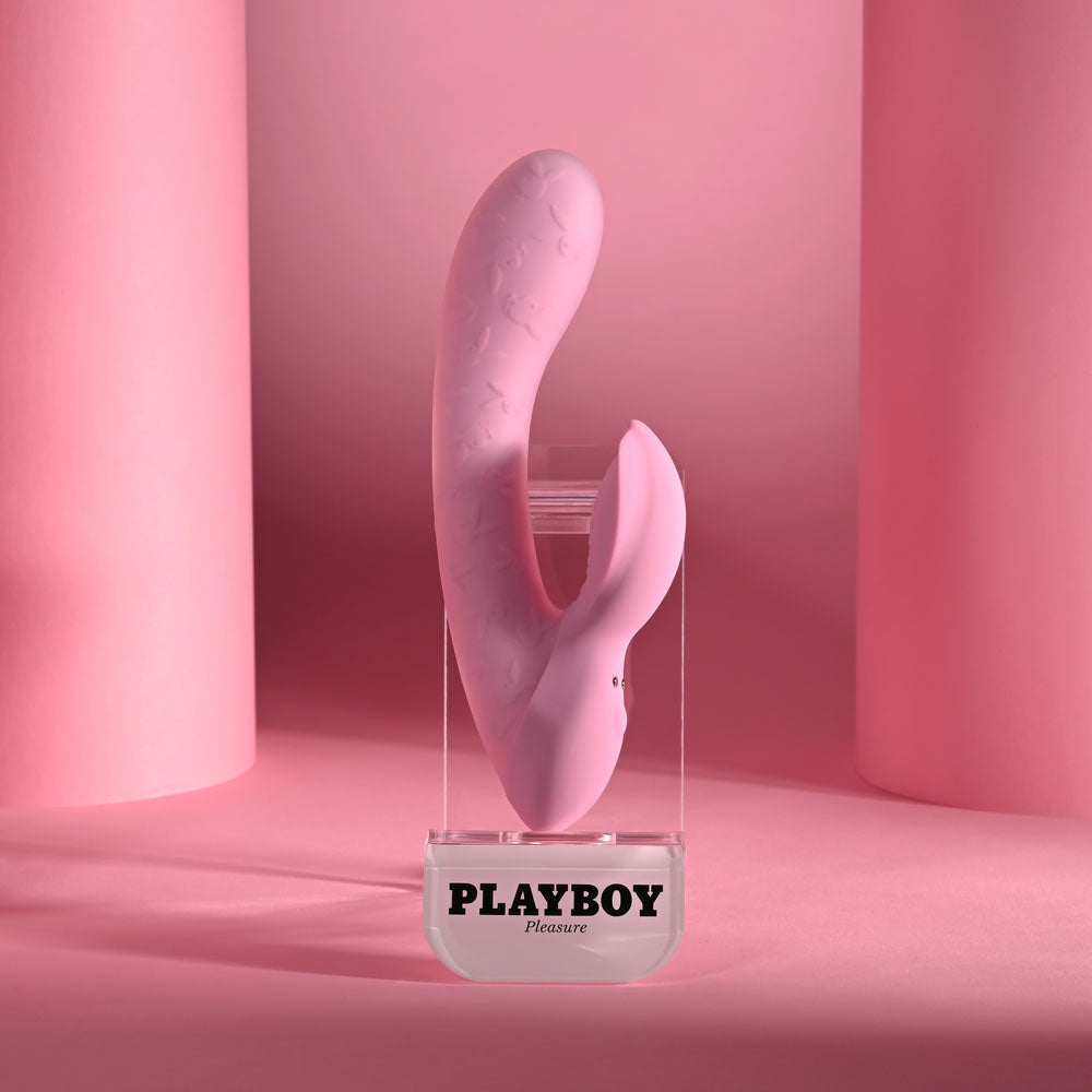 Playboy Pleasure RABBIT PARTY - Pink 15.2 cm Rabbit Vibrator